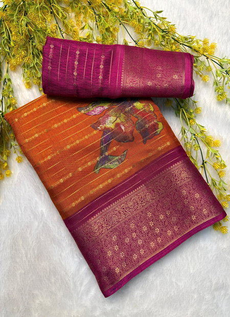 Pure Dola Silk With Jari Work Fancy Sarees Online Wholesale  